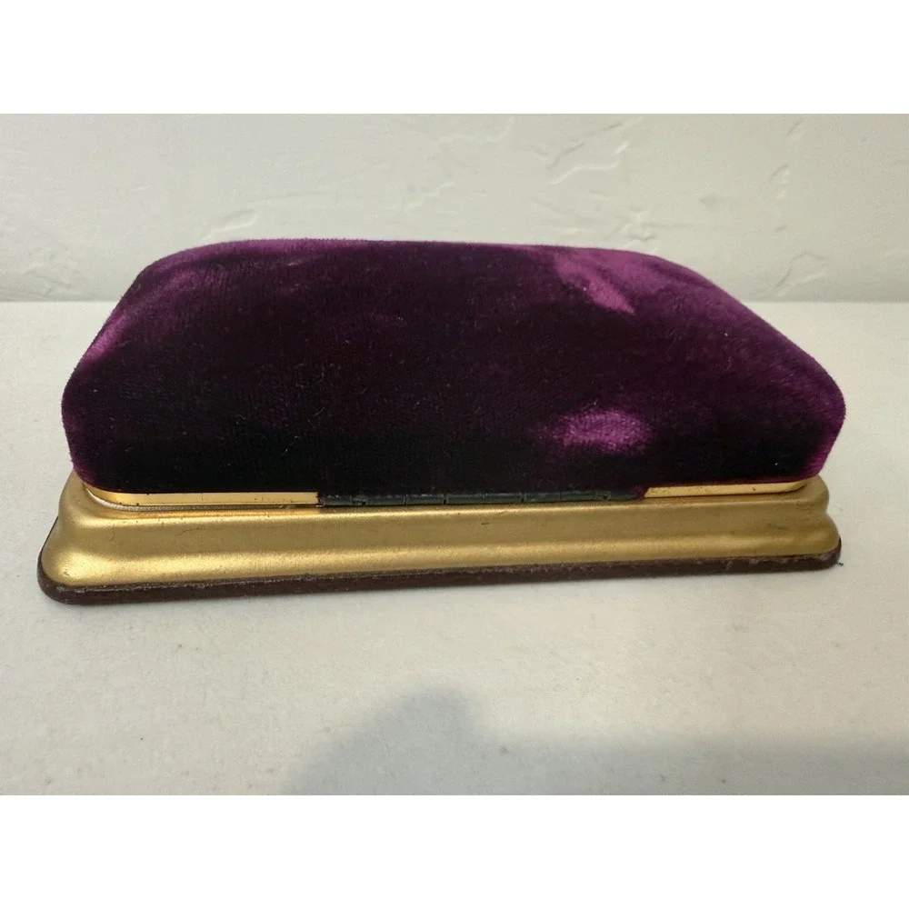 Vintages benrus Velvet clamshell watchbox official airlines Men gift displays